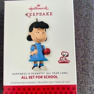 New in box hallmark keepsake “all set for school”